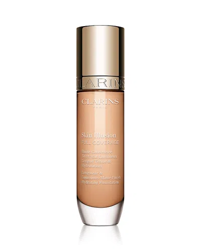 Clarins Skin Illusion Longwear Full Coverage Foundation 1 Oz. In .c