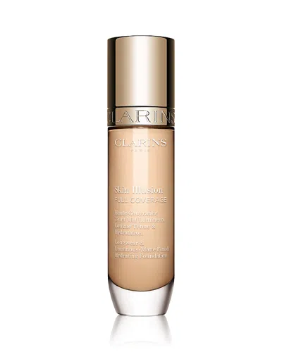 Clarins Skin Illusion Longwear Full Coverage Foundation 1 Oz. In Transparent