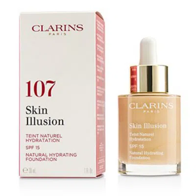Clarins - Skin Illusion Natural Hydrating Foundation Spf 15 # 107 Beige  30ml/1oz In ["beige"]