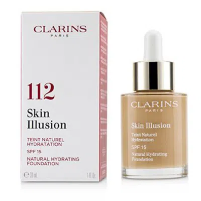 Clarins - Skin Illusion Natural Hydrating Foundation Spf 15 # 112 Amber  30ml/1oz In ["orange"]