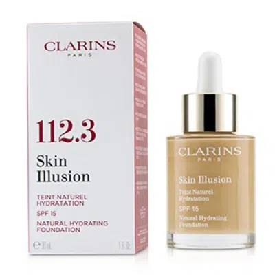 Clarins - Skin Illusion Natural Hydrating Foundation Spf 15 # 112.3 Sandalwood  30ml/1oz