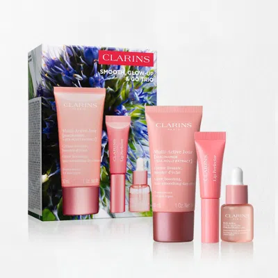 Clarins Smooth Glow-up + Go Trio
