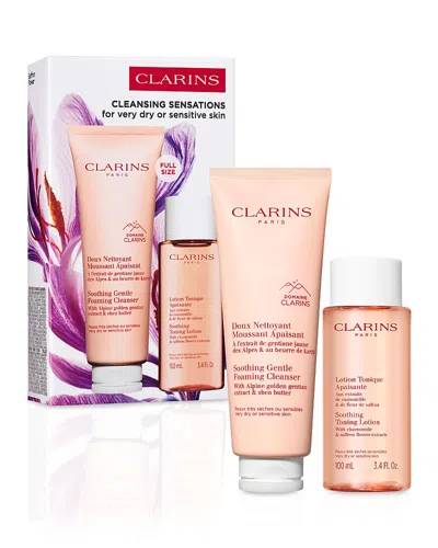Clarins Soothing Cleansing Skincare Set ($48 Value)