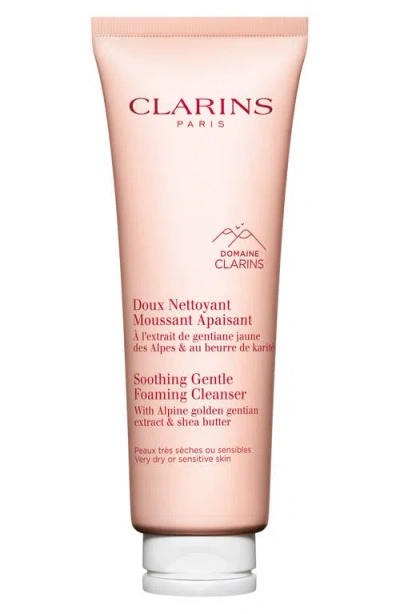 Clarins Soothing Gentle Foaming Face Cleanser With Shea Butter In No Color