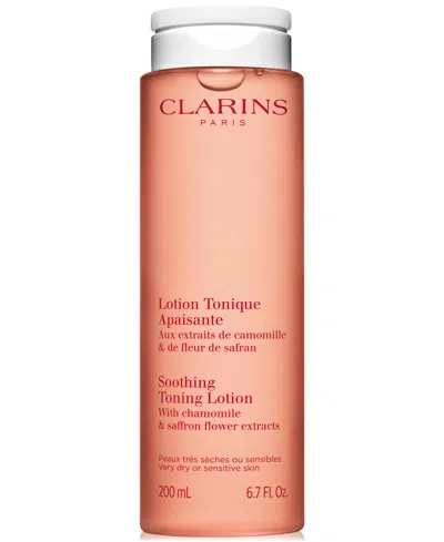 CLARINS SOOTHING TONING LOTION WITH CHAMOMILE, 6.7 OZ.