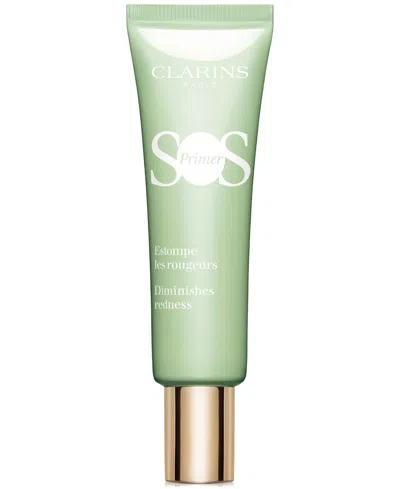 Clarins Sos Color-correcting & Hydrating Makeup Primer In Green
