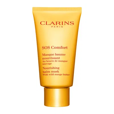 Clarins Sos Comfort Nourishing Balm Mask In White