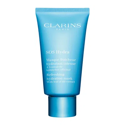 Clarins Sos Hydra Refreshing Hydration Mask In Blue