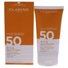 Clarins Sun Care Gel-to-oil Spf 50 By  For Unisex - 5.3 oz Sunscreen