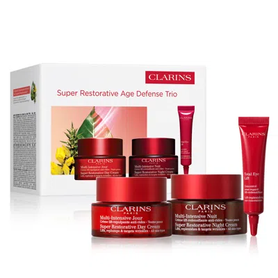 Clarins Super Restorative Age Defense Trio