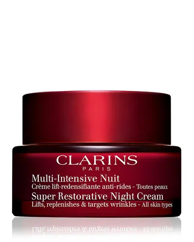 CLARINS SUPER RESTORATIVE ANTI-AGING NIGHT MOISTURIZER 1.7 OZ.