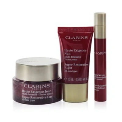 Clarins Super Restorative Collection Gift Set Gifts & Sets 3666057022012 In Cream
