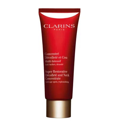 Clarins Super Restorative Décolleté And Neck Concentrate In White