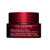 Clarins Multi-intensive Super Restorative Night Cream Very Dry Skin In Transparent