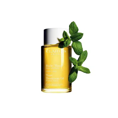 Clarins Tonic Body Treatment Oil In White