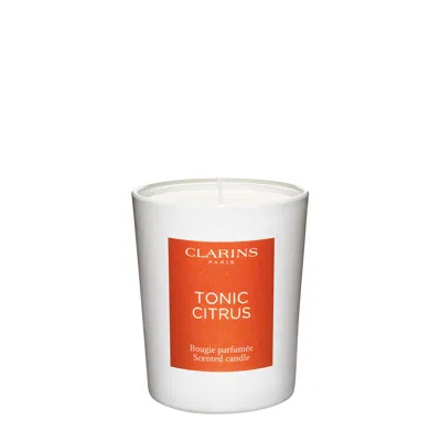 Clarins Tonic Citrus Scented Candle 6.4 Oz. In Black