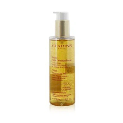 Clarins Total Cleansing Oil With Alpine Golden Gentian & Lemon Balm Extracts 5 oz Skin Care 33808103 In Gold / Lemon