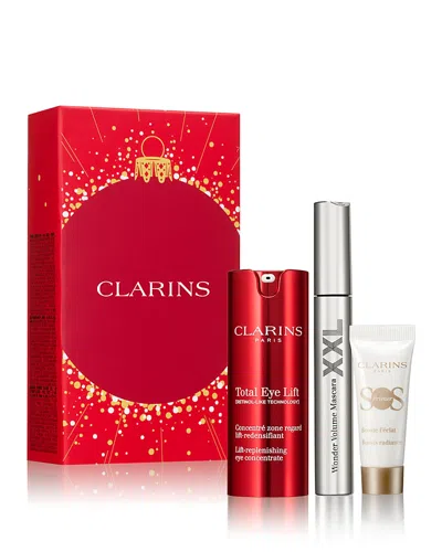 Clarins Total Eye Lift Set For Firming, Wrinkles, Dark Circles & Puffiness ($141 Value)
