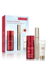 Clarins Total Eye Wonders Set (limited Edition) $135 Value In No Color