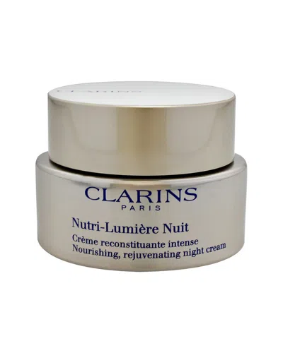 Clarins Unisex 1.6oz Nutri-lumiere Night Cream In Gray