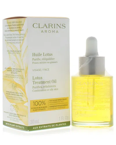 Clarins Unisex 1oz Lotus Treatment Oil In Transparent