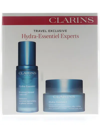Clarins Unisex Hydra-essential Experts Travel Duo In Transparent