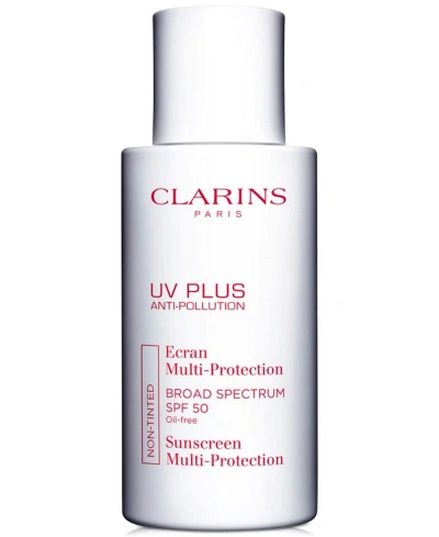 Clarins Uv Plus Anti-pollution Antioxidant Face Sunscreen Spf 50, 1.7 Oz. In No Color
