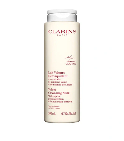 Clarins Velvet Cleansing Milk (200ml) In Multi