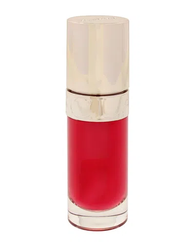 Clarins Women's 0.2oz 02 Raspberry Lip Comfort Oil In White