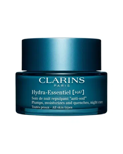 Clarins Women's 1.7oz Hydra-essential Night Moisturizer With Double Hyaluronic Acid In Green