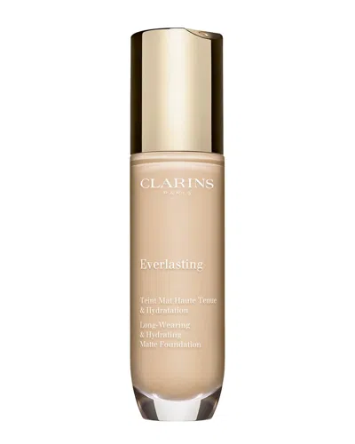 Clarins Women's 1oz 100.3n Shell Everlasting Long Wearing Full Coverage Foundation In White