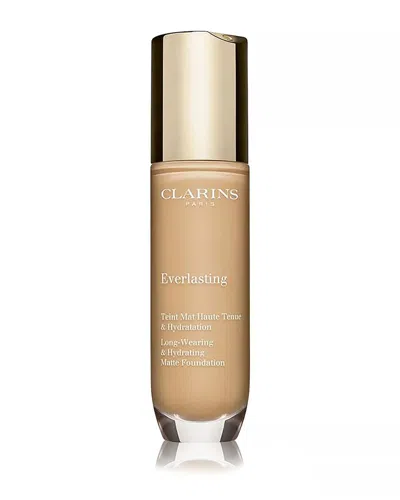 Clarins Women's 1oz 106n Vanilla Everlasting Long Wearing Full Coverage Foundation In White