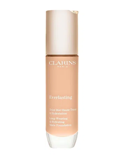 Clarins Women's 1oz 107c Beige Everlasting Long Wearing Full Coverage Foundation In Neutral