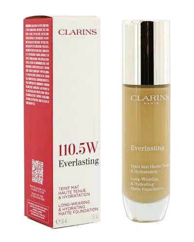 Clarins Women's 1oz 110.5w Tawny Everlasting Long Wearing & Hydrating Matte Foundation In Neutral