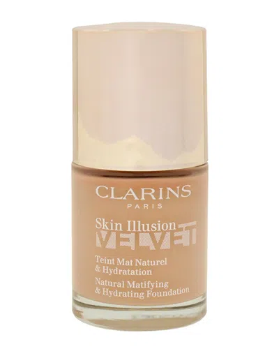 Clarins Women's 1oz 111n Skin Illusion Velvet Natural Mattifying & Hydrating  Foundation In Neutral