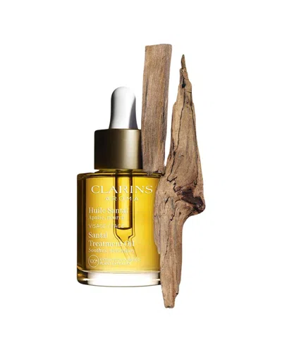 Clarins Women's 1oz Santal Soothing Face Treatment Oil For Dry Skin In Yellow