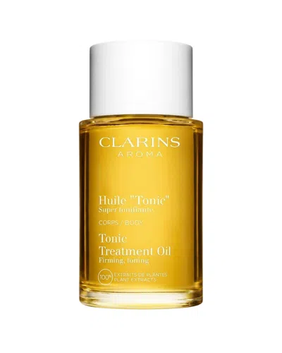 Clarins Women's 3.3oz Tonic Treatment Oil - Firming Body Oil For Stretch Marks In Yellow