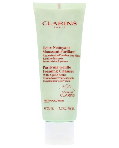 Clarins Women's 4.2oz Purifying Gentle Foaming Cleanser In White