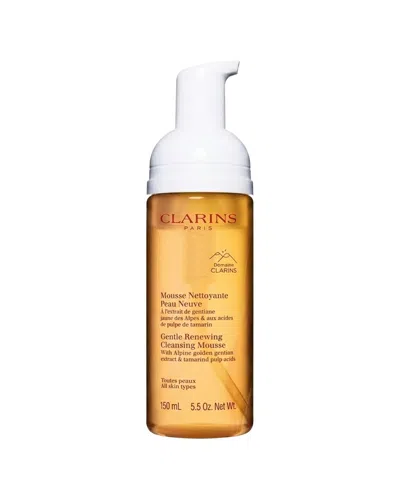 Clarins Women's 5.5oz Gentle Renewing Cleansing Mousse - Lightweight Facial Mousse Cleanser In Transparent