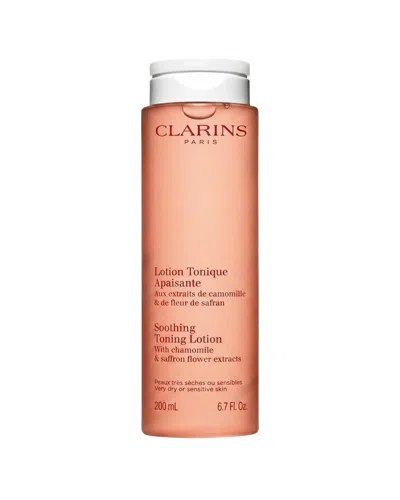 Clarins Women's 6.7oz Soothing Toning Face Lotion - Sensitive Skin In Orange