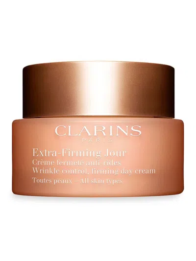 Clarins Women's Extra Firming Jour Creme Fermete Anti Wrinkle Control & Firming Day Cream In White