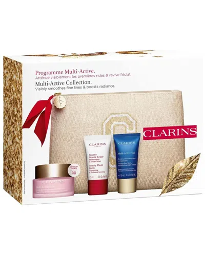 Clarins Women's Multi Active Collection Limited Edition Set In Transparent