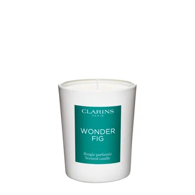 Clarins Wonder Fig Scented Candle 6.4 Oz. In Blue