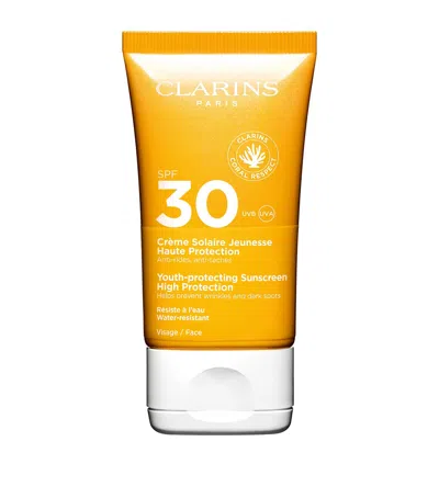 Clarins Youth-protecting Sunscreen High Protection Spf 30 In White