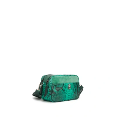 Claris Virot Lily Leather Bag In Green