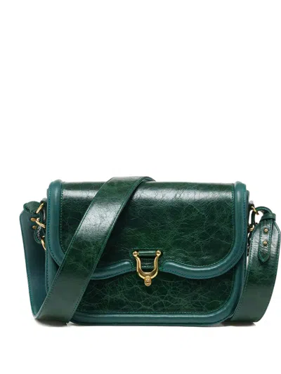 Claris Virot Manon Cross Body Bag In Green