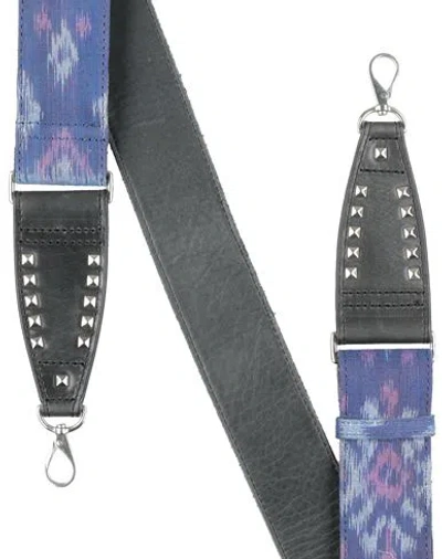 Claris Virot Woman Bag Strap Blue Size - Textile Fibers