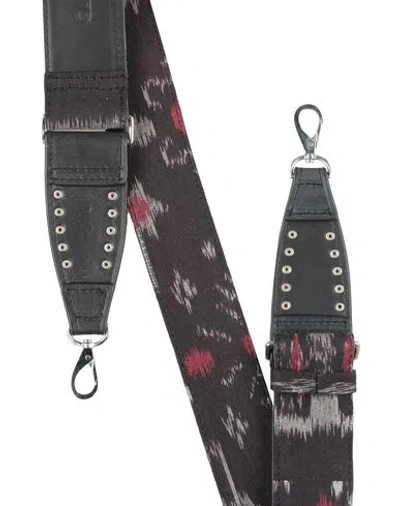 Claris Virot Woman Bag Strap Dark Purple Size - Textile Fibers