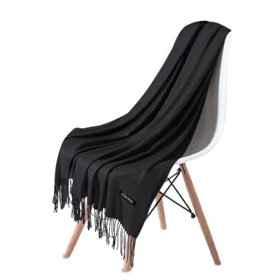 Clarissa Damita Fall Scarf In Black