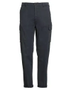 Clark Man Pants Midnight Blue Size 36 Cotton, Elastane